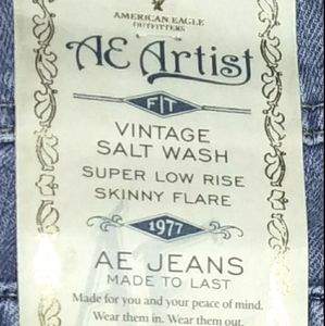 "Artist Low Rise Skinny Flare" 8P